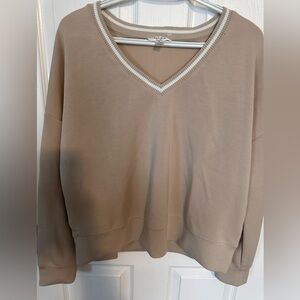 Cable & Gauge Studio Beige Top